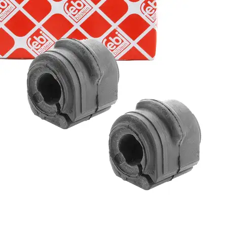 2x febi 19452 Stabilisatorlager Stabilager f&uuml;r FORD Focus 1 Vorderachse 1073217