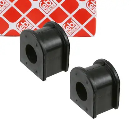 2x febi 21855 Stabilisatorlager f&uuml;r FORD Mondeo 1 2 Scorpio 2 Cougar Vorderachse 1128725