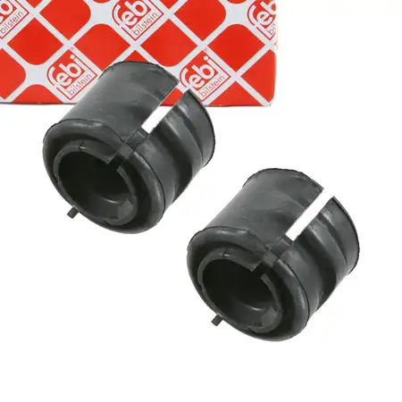 2x febi stabilizer bar bushings for CITROEN Berlingo and PEUGEOT Partner Break (front inner) 5094.77