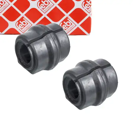 2x febi 22715 Stabilizer Bar Bushings for CITROEN C4 1 2 DS4 PEUGEOT 307 1 Front Axle 5094.E0