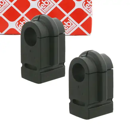 2x febi 28282 Stabilisatorlager Stabilager f&uuml;r RENAULT Clio 3 Megane 2 Vorne 7701056678