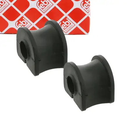 2x febi 28290 Stabilisatorlager Stabilager f&uuml;r RENAULT Twingo 1 Vorderachse 8200024373