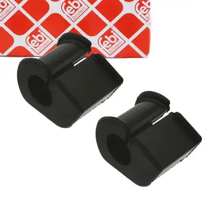 2x febi 37199 Stabilisatorlager f&uuml;r CITROEN C1 PEUGEOT 107 TOYOTA Aygo Vorderachse innen