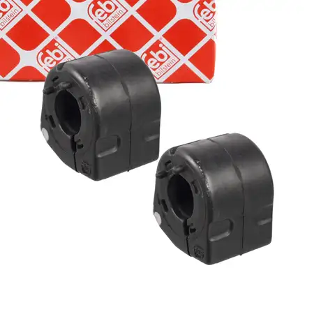 2x febi Stabilisatorlager f&uuml;r CITROEN C4 Cactus DS3 PEUGEOT 207 208 1 vorne innen 5094.C1