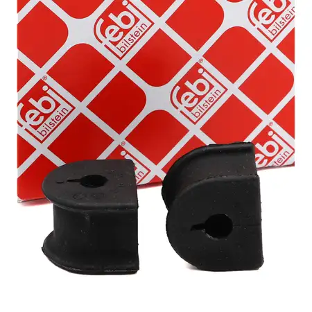 2x febi 38769 Stabilisatorlager f&uuml;r VW Golf 4 Bora AUDI 80 B4 A3 8L1 A4 B5 TT hinten
