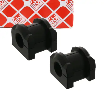 2x febi Stabilisatorlager f&uuml;r CITROEN C-Crosser C4 PEUGEOT 4007 4008 MITSUBISHI ASX vorne