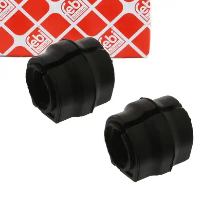 2x febi 39685 Stabilisatorlager f&uuml;r CITROEN Berlingo PEUGEOT Partner Vorne innen 5094.E6