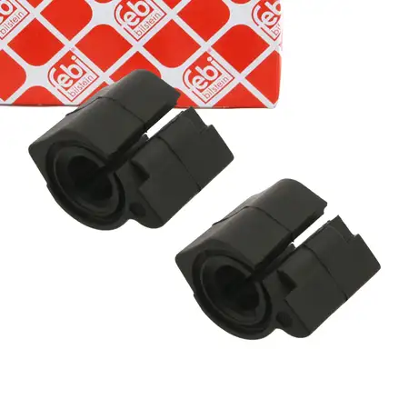 2x febi 39625 Stabilisatorlager Stabilager f&uuml;r CITROEN C3 1 FC FN Vorderachse 5094.91