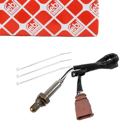 febi Lambdasonde Regelsonde f&uuml;r VW Golf 5 6 Polo 5 Tiguan SEAT Ibiza 4 SKODA 2 1.4 1.6