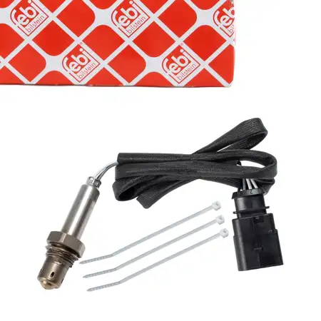 febi Lambdasonde Diagnosesonde f&uuml;r VW Golf 5 6 Passat B6 AUDI A3 8P A4 B8 SEAT Leon SKODA