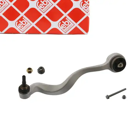 febi 40313 PROKIT Querlenker Lenker f&uuml;r BMW 5er E60 E61 Vorderachse vorne unten links