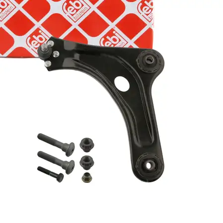 febi 44621 PROKIT Querlenker + Traggelenk f&uuml;r CITROEN C2 1 PEUGEOT 1007 vorne unten links