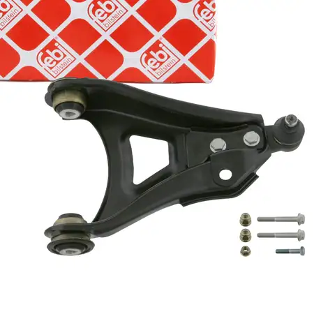febi 33106 Querlenker + Traggelenk f&uuml;r RENAULT Clio 2 Kangoo Thalia 1 2 vorne unten rechts