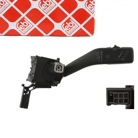 febi 36761 Wischerschalter f&uuml;r AUDI A3 8P Golf 5 6 Tiguan SEAT Leon SKODA Octavia 2 Superb