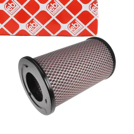 febi 183968 Luftfilter Motorluftfilter f&uuml;r NISSAN Navara Pick Up D22 2.5 D/Di 4x4 133 PS