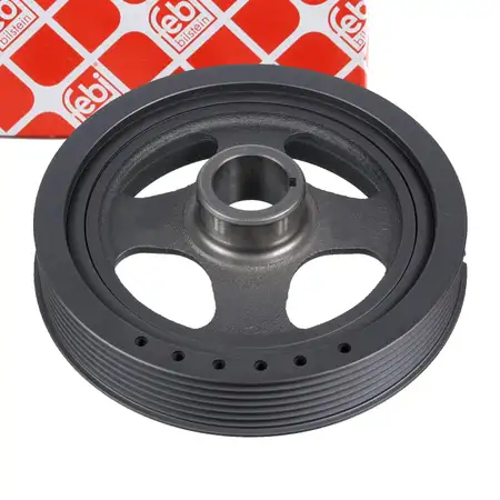 febi 103861 Riemenscheibe Kurbelwelle f&uuml;r TOYOTA Yaris P1 P9 1.0 1.3 VVT-i 13470-0J010