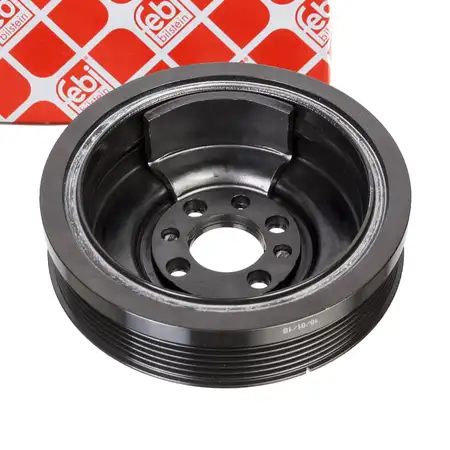 febi Riemenscheibe Kurbelwelle f&uuml;r VW Polo 5 SEAT Ibiza 4 SKODA Fabia 3 AUDI A1 8X 1.4 TDI