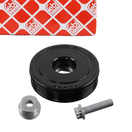 febi Riemenscheibe Kurbelwelle f&uuml;r OPEL Vivaro A NISSAN Qashqai/+2 RENAULT Koleos 2 2.0dCi
