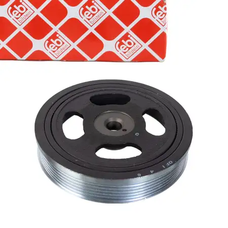 febi Riemenscheibe Kurbelwelle f&uuml;r HYUNDAI i20 2 i30 KIA PICANTO 3 RIO 4 1.0 23124-04800