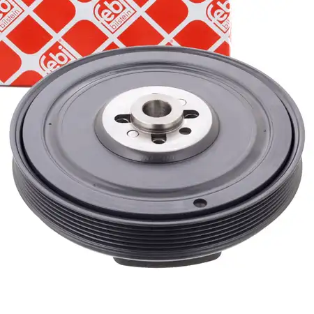 febi Riemenscheibe Kurbelwelle f&uuml;r VW Crafter 30-50 T4 AUDI A6 C4 VOLVO S70 S80 1 2.5 TDI