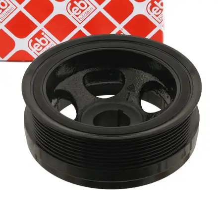 febi Riemenscheibe Kurbelwelle f&uuml;r MERCEDES-BENZ X164 W164 W221 W251 W463 OM642 6420300503