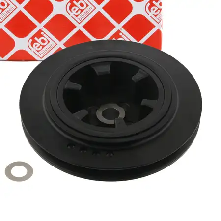 febi 31857 Riemenscheibe Kurbelwelle f&uuml;r VW Transporter T4 2.4D 2.4D Syncro 074105251J
