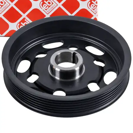febi Riemenscheibe Kurbelwelle f&uuml;r TOYOTA Aygo B1 PEUGEOT 107 CITROEN C1 1.0
