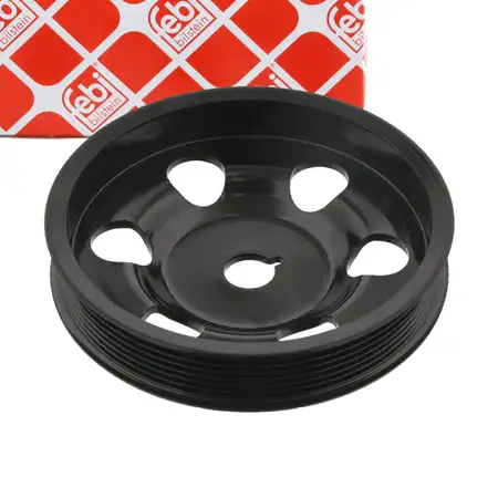 febi 32291 Riemenscheibe Kurbelwelle f&uuml;r RENAULT Twingo 2 1.2 mit Klimaanlage 8200637900