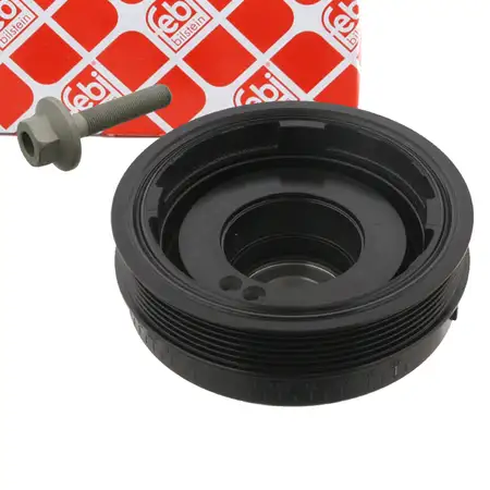 febi PROKIT Riemenscheibe Kurbelwelle f&uuml;r MERCEDES W203 W204 W211 S211 X204 Sprinter M272