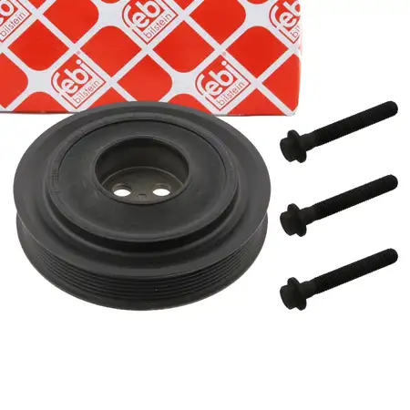 febi 33679 PROKIT Riemenscheibe Kurbelwelle f&uuml;r FORD Transit FD FA FM 2.4 TDCi 1748942