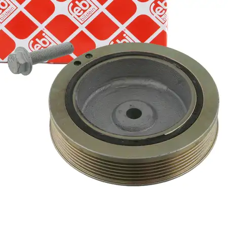 febi PROKIT Riemenscheibe Kurbelwelle f&uuml;r RENAULT Clio 2 Megane Scenic Laguna 1.9 dTi