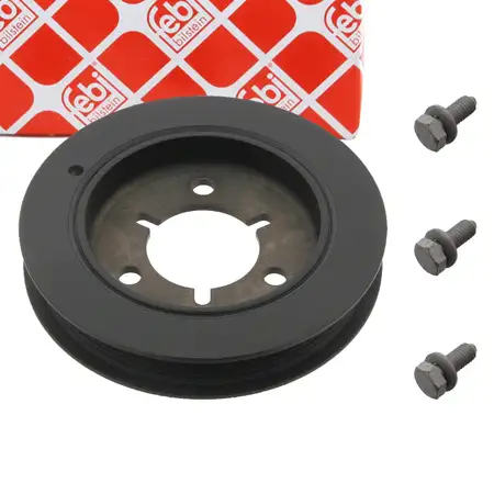 febi Riemenscheibe Kurbelwelle f&uuml;r PEUGEOT 106 1 2 2 Partner CITROEN Berlingo 1.6 0515.J3