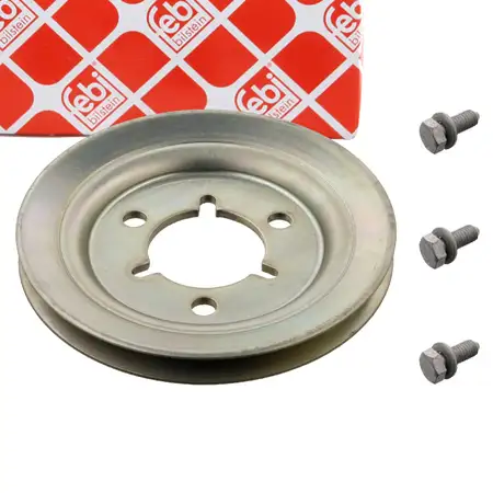 febi Riemenscheibe Kurbelwelle f&uuml;r CITROEN Berlingo Xsara ZX PEUGEOT 205 206 1 2 Partner