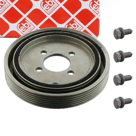 febi 33807 Riemenscheibe Kurbelwelle f&uuml;r PEUGEOT 406 8B 8E/F CITROEN C5 1 1.8 0515.N7