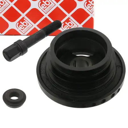 febi 39654 PROKIT Crankshaft Pulley for BMW 3 Series E36, E46, 5 Series E39, X5 E53, M54, M52