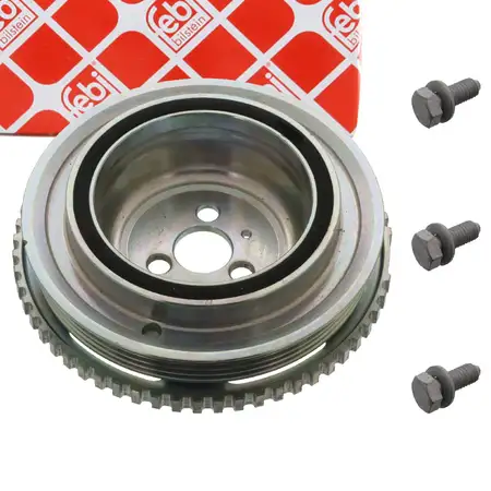 febi PROKIT Riemenscheibe Kurbelwelle f&uuml;r FIAT Punto Palio 1.2 ohne Klimaanlage 46744318