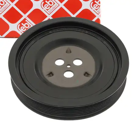 febi 49565 Riemenscheibe Kurbelwelle f&uuml;r FORD Transit 2.4 TDCi/DI/TDE FD FA FM 1088891