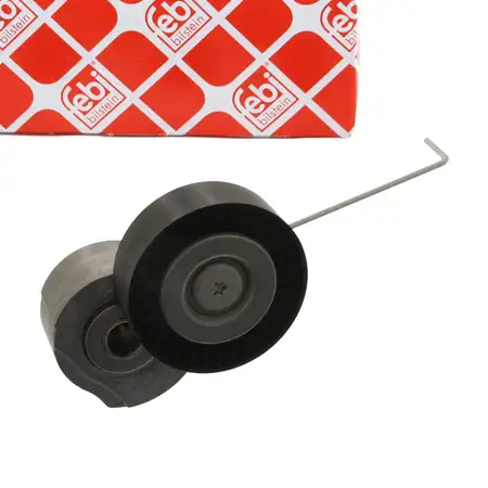 febi V-belt tensioner for V-ribbed belts for VOLVO S60 (2), S80 (2, 3), XC60 (1), XC70 (2), XC90 (1, 2.5&ndash;3.2)