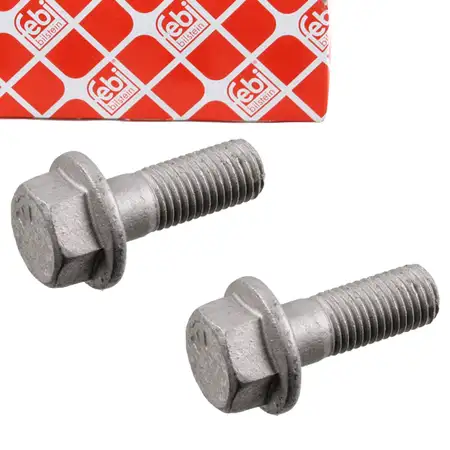 2x febi 182478 Schraube Bremssattel f&uuml;r LAND ROVER Discovery 2 Freelander 1 Range Rover 2