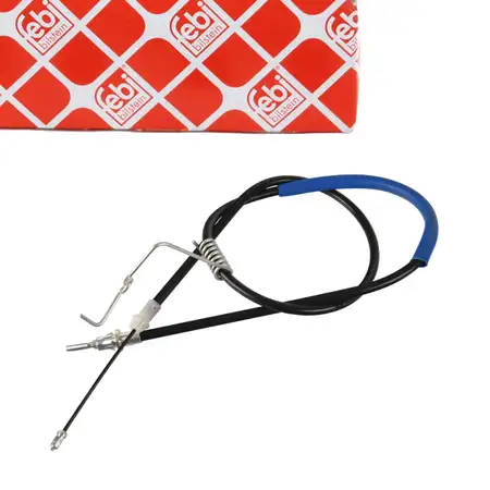 febi Handbremsseil f&uuml;r FORD Transit 04.2006-08.2014 mit Doppelbereifung hinten links