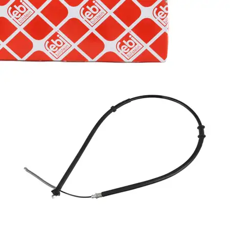 febi 176813 Handbremsseil Bremsseil f&uuml;r FIAT Panda 312_ 319_ hinten links 51900393