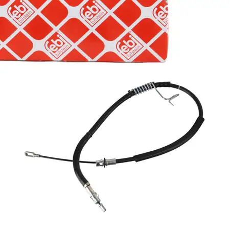 febi 176827 Handbremsseil f&uuml;r FORD Tourneo/Transit Custom kurzer Radstand hinten rechts