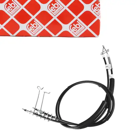 febi 177158 Handbrake cable for FORD Tourneo/Transit Connect with rear ABS
