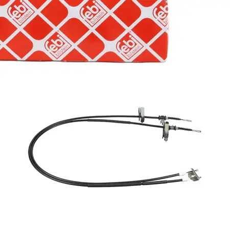 febi 101817 Handbremsseil f&uuml;r FORD Focus 1 MK1 mit Scheibenbremse 09.2001 hinten 1253159