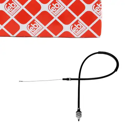 febi 14910 Kupplungsseil Kupplungsseilzug Seilzug f&uuml;r FORD Sierra 2 1.6-2.0i 1647679