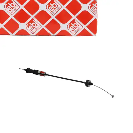 febi 24638 Kupplungsseil Kupplungsseilzug Seilzug f&uuml;r VW Golf 3 Mk3 Vento 1H1721335A
