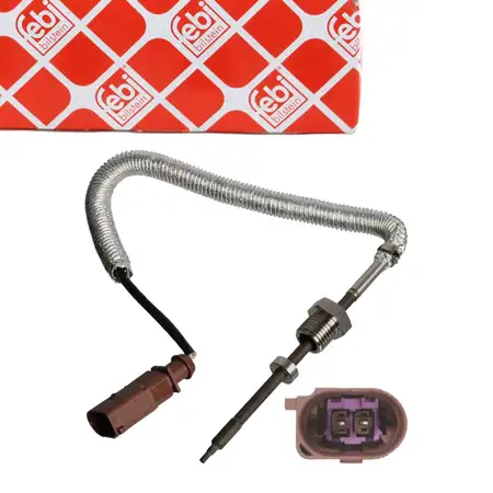 febi 109192 Abgastemperatursensor vor Rpf f&uuml;r AUDI A6 C7 4G A7 4G A8 4H 3.0 TDI 59906088BK