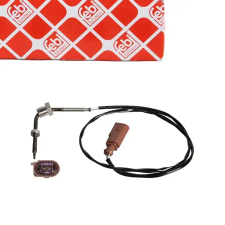 febi Abgastemperatursensor f&uuml;r VW Caddy 3 4 Caddy Alltrack Touran 1T 1.6 TDI 3L906088DH