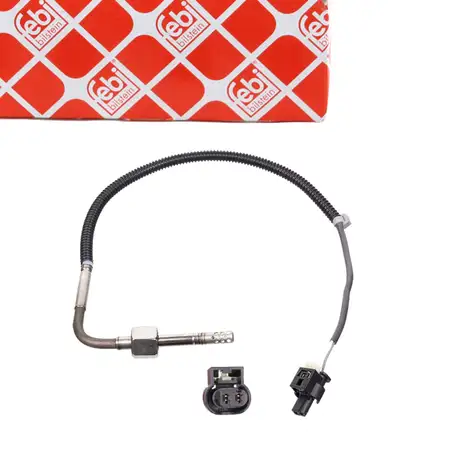 febi Abgastemperatursensor f&uuml;r MERCEDES W204 W205 W211 W212 W461 W463 OM642 OM651 M272