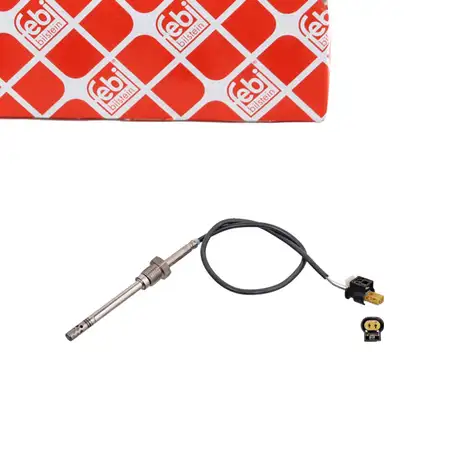 febi Abgastemperatursensor f&uuml;r MERCEDES W203 W205 W211 S211 W221 W639 W461 OM642/646/651